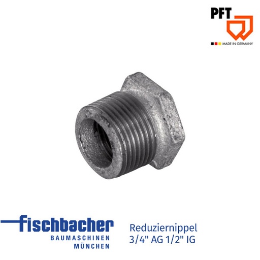 [20205110] Reduziernippel 3/4" AG 1/2" IG