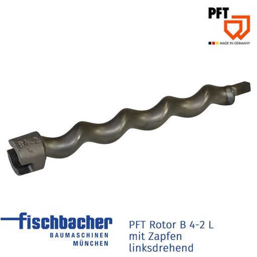 [00292302] Rotor B 4-2 L Zapfen, linksdrehend