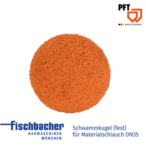 [20210600] Schwammkugel (fest) für DN35 (VPE 20)