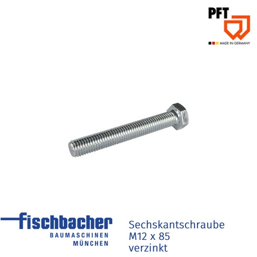 [20208890] Sechskantschraube M12 x 85 verzinkt (VPE