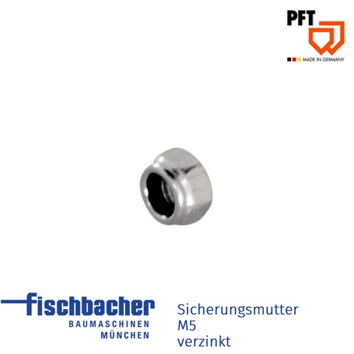 [20206602] Sicherungsmutter M5 verzinkt (VPE 10)
