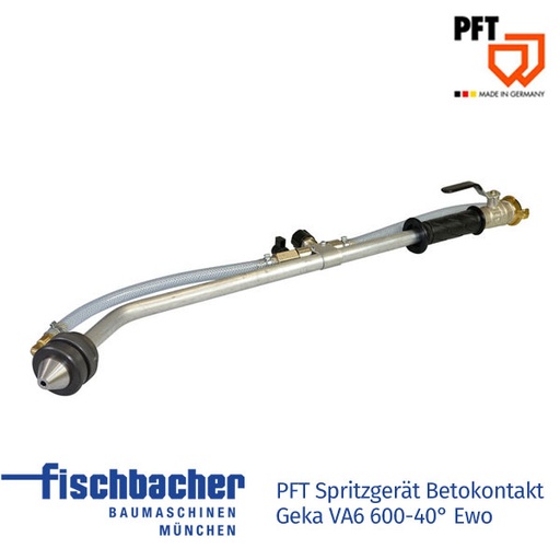 [00056674] Spritzgerät Betokontakt Geka VA6 600-40°