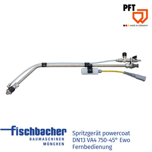 [00137860] Spritzgerät powercoat DN13 VA4 750-45° E