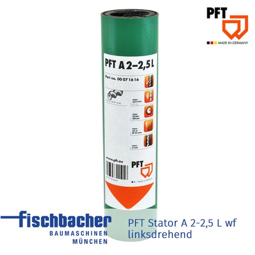 [00071616] Stator A 2-2,5 L wf, linksdrehend