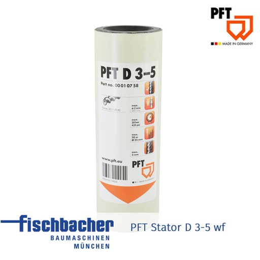 [00010758] Stator D 3-5 wf, rechtsdrehend