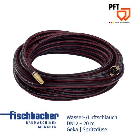 [20213000] Wasser-/Luftschlauch DN12 Geka | Spritzd