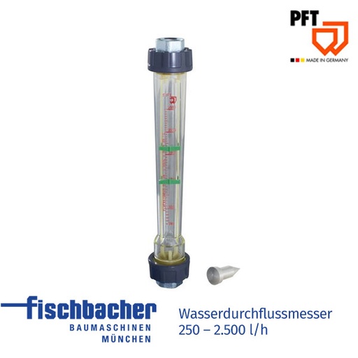 [20185001] Wasserdurchflussmesser 250 - 2.500 l/h