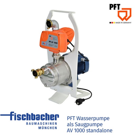 [00493686] Wasserpumpe als Saugpumpe AV 1000 standa