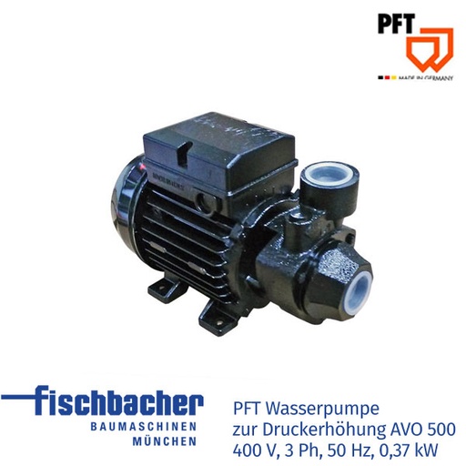 [00111319] Wasserpumpe zur Druckerhöhung AVO 500, 4