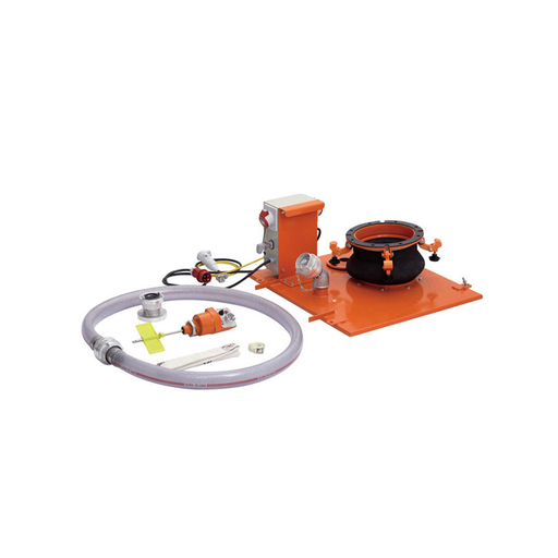 [20600500] Übergabehaube G 4 (mit Rahmen 3/4") / G 54 / HM 24, 400 V, 3 Ph, 50 Hz
(Übergabebalg: 300 mm)